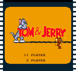 Tom & Jerry (USA) (Beta) Title Screen